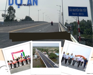 Dự án : Thi công cầu kênh Nguyễn Văn Tiếp A